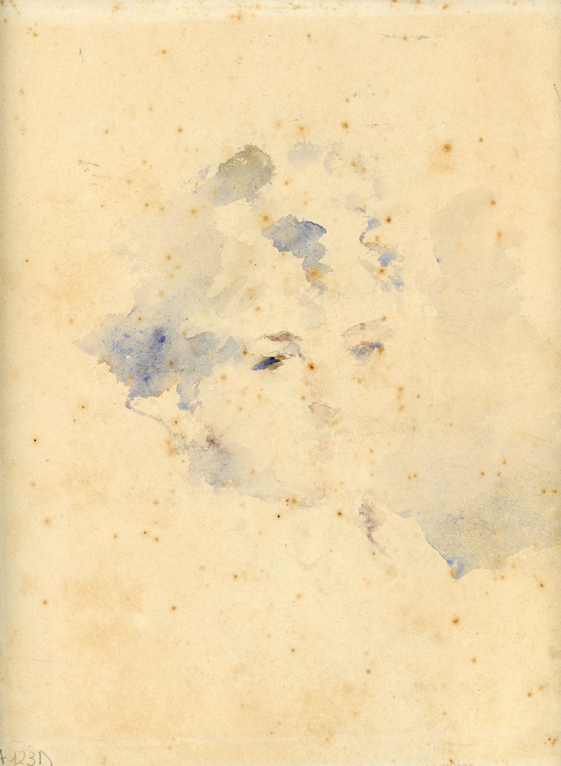 Studio di testa femminile - Museo del Paesaggio, Verbania